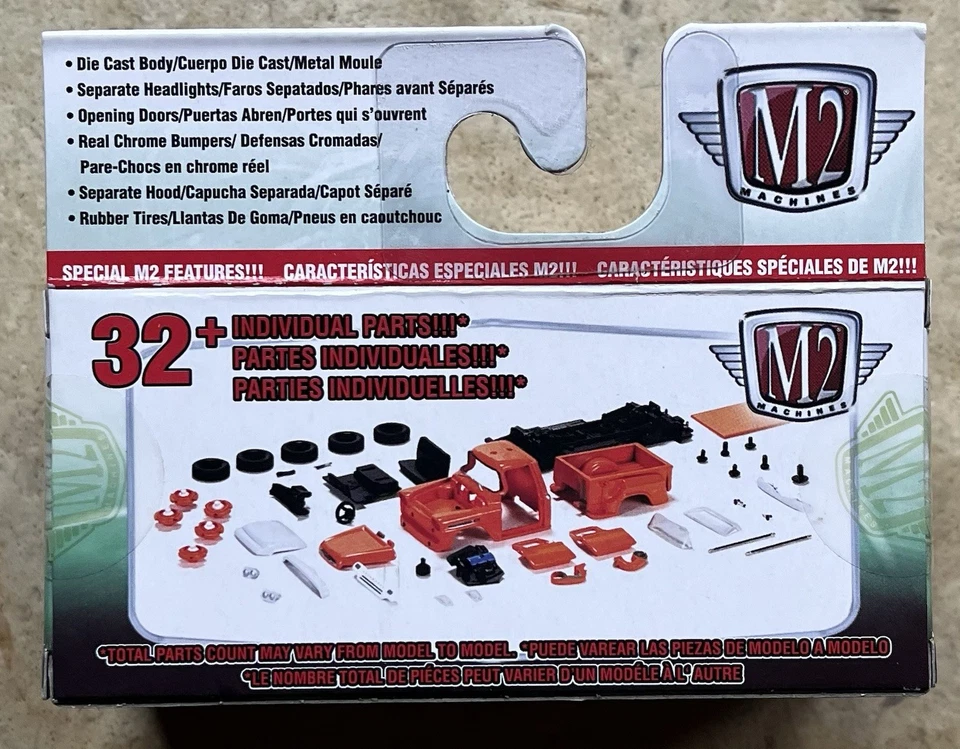 Camión Chevrolet C60 1970 1 de 600 M2 Machines 2018 exclusivo de la feria de juguetes de Nueva York Foto 3 de 3