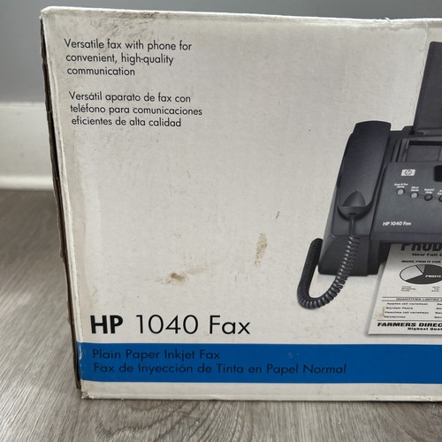 Fax a getto d'inchiostro HP 1040 con telefono integrato scansione e stampa Q7270A scatola aperta - Foto 2 di 13