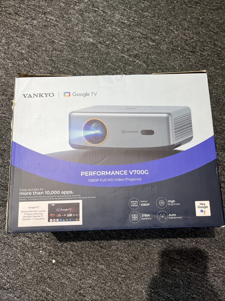 VANKYO Performance V700G Native 1080P Projector, Full HD 5G, Built-in Streaming - Image 2 of 4