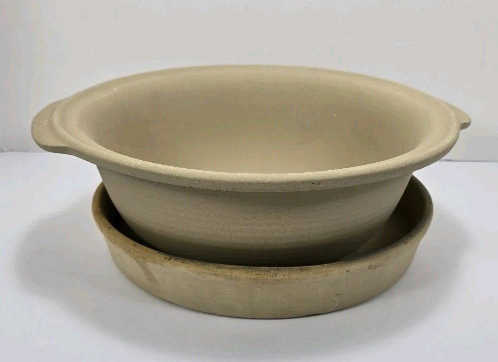 Vintage Pampered Chef 11 Inch Round Baker And Pizza Dish Stoneware Stone
Opens in a new window or ta