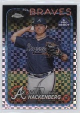 2024 Topps Pro Debut Chrome X-Fractor Drue Hackenberg #PDC-93 6u5