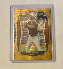 2021 Panini Select Orange Pulsar Prizm JD Martinez #17/18 Red Sox 