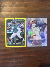 2024 Topps Yellow Julio Rodríguez #44 SP + Stars of MLB