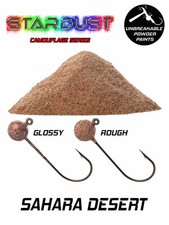 Stardust Plastic Coating Powder for Fishing Weights Color: Sahara Desert