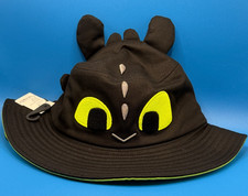 Universal Epic How To Train Your Dragon HTTYD ADULT Toothless Bucket Hat