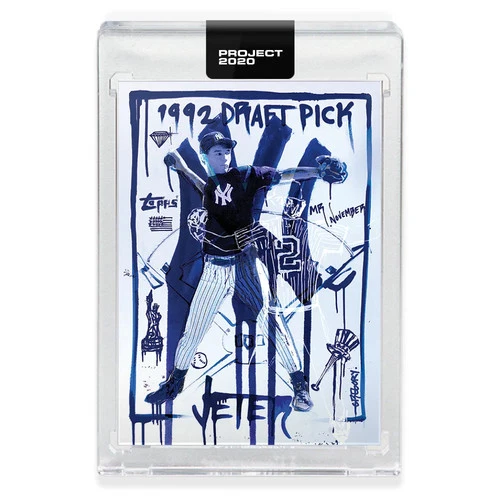 Topps PROJECT 2020 Card 93 - 1993 Derek Jeter by Gregory Siff - PR: 48465