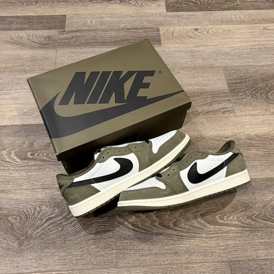 Air Jordan 1 Low OG 'Medium Olive' (HQ6998-200) Multiple Men's