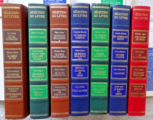 Lot de 7 Volumes * Sélection du Livre Année 2000 Reader's Digest illustré