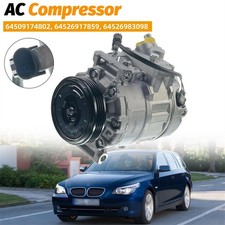 Klimakompressor für BMW 5er E60 E61 520 525 530 535 7er E65 E66 E67 730 X6