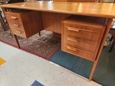 Vintage 1960s Mid century modern Teak Desk Denmark,