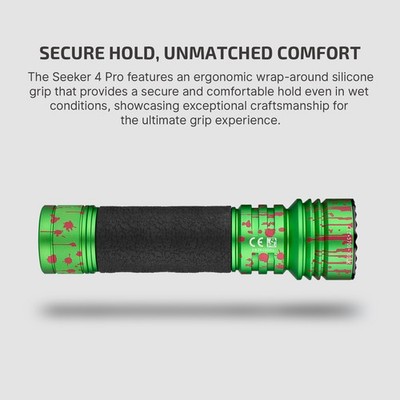 OLIGHT Seeker 4 Pro 4,600 Lumens High Power Flashlight - Zombie