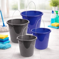 Eimer Haushaltseimer 5/10 Liter Putzeimer BPA-frei, Made in EU Mülleimer Camping