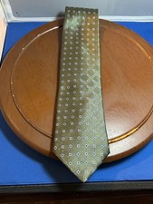 George Green Men's 100 Silk Tie Floral Polka Dot Necktie