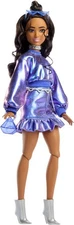 Mattel - Barbie Deluxe Style with Brown Hair in Metallic Blue Outfit [New Toy]