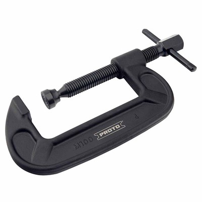 Proto J404 0-4'' C-Clamp Standard Service Deep Throat Screw