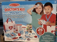 Melissa  Doug Get Well Doctor  s Kit Play Set   25 Toy Pieces NEW
