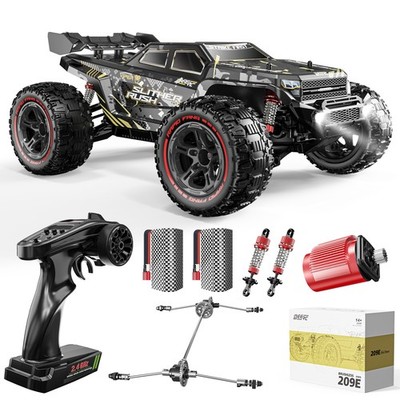 DEERC bürstenloses 1:10 RC Auto 60+ km/h 4WD 2x3S Akkus Offroad Spielzeug