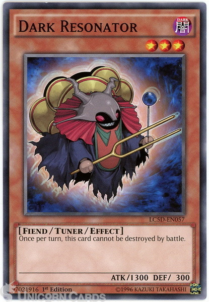 LC5D-EN057 Dark Resonator 1st Edition Mint YuGiOh Card
