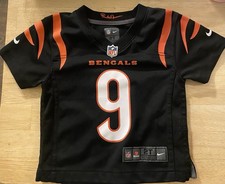 Nike Cincinnati Bengals Joe Burrow 9 Toddler Jersey 2T Excellent Condition