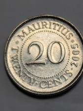 Mauritius Coin 20 Cents (Rupee) 2005
