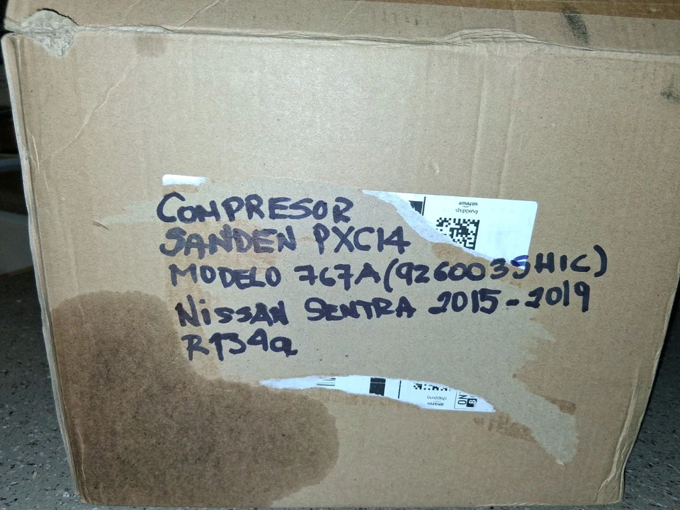 Компрессор кондиционера Nissan Sentra 2015-19 - Изображение 2 из 4