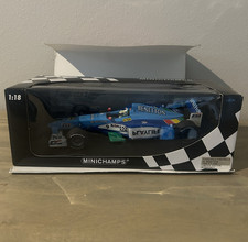 MINICHAMPS 1:18 Diecast F1 Benetton Playlife B199 Fisichella 1999 LE