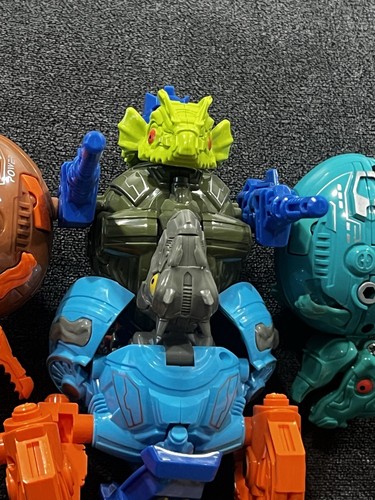 TUNJILOOL Dinosaur Robot Transform Toys for Boys, 6 in 1 Dinosaurs Eggs Complete - Picture 2 of 3