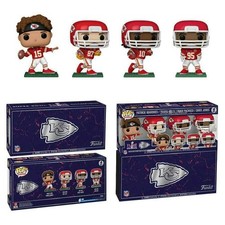 🔥Funko Pop! NFL KC Chiefs 4PK Super Bowl Champions! FANATICS EXCLUSIVE!🔥