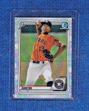 2020 Bowman Draft Chrome Refractor # BD-139 Alex Santos