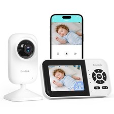 Envilink Baby Monitor with Camera and Audio, Video Baby Monitor WiFi Night Visio