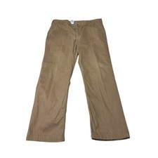 Carhartt Mens 40x30 Relaxed Fit Cotton Khaki Work Pants Brown 100095 053