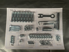 New Fixings for Argos, ASDA, Trampolines, Bolts, Screws, 14 12 10 8 6Ft Parts