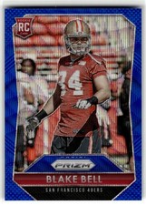 Blake Bell 2015 Panini Prizm #207 Rookie 49ers 140/150 Blue Wave Prizm RC