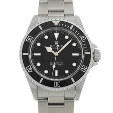 Rolex ROLEX Submariner 14060 black WATCH 726752