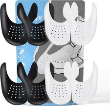 4 Pairs Creases Protector for Shoe Sneakers:AF1s,Dunks and More, Anti Creases