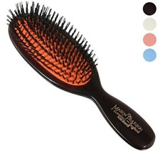Mason Pearson Handy Mixture Hair Brush Blue BN3 Cleaner New Japan