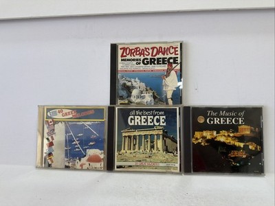 Lot Of 4 Greek Music CDs