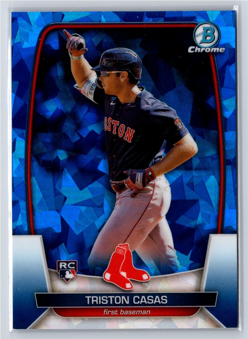 Triston Casas 2023 Bowman Chrome Sapphire Edition Rookie 32 RC