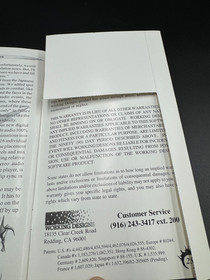 Vay (Sega CD 1994) - CD, Manual, Case - NO MAP or card  Working Designs Rare RPG