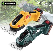 Cordless Hedge Trimmer Grass Shear 25000RPM Garden Lawn Handheld Shrub Cutter US