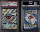 2019 Pokemon Sun & Moon Cosmic Eclipse Blastoise & Piplup GX 215 PSA 10 Gem Mint