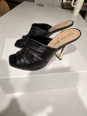 Christian Dior D-Fame Lambskin Mule