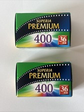 Fujifilm Fujicolor SUPERIA PREMIUM 400 36exp New 2Rolls From JAPAN