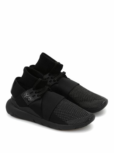 ADIDAS Y-3 BY YOHJI YAMAMOTO Women's Qasa Elle Lace Knit Shoes, Black, US  5.5 | eBay