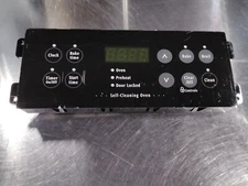 USED CONTROL BOARD AND TOUCH PANEL FOR FRIGIDAIRE  ELECTROLUX RANGE PT#...