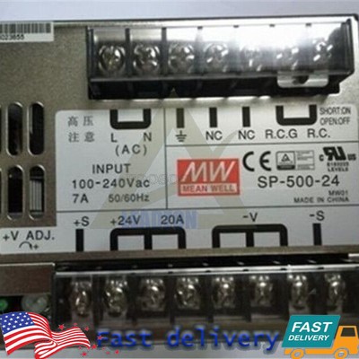 SP-500-24 1PC Power Supply Meanwell SP-500-24 New ut One Year Warranty Fast ship