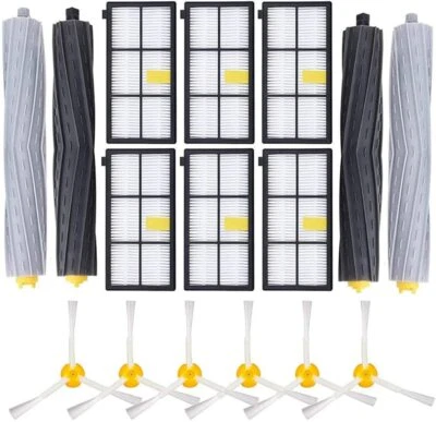 SILLAR Ersatzteile für iRobot Roomba Serie 800 900 Ersatzkit Zubehör für Roomba 800 900