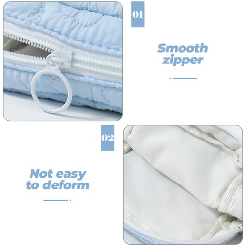 4 Pcs Sanitary Napkin Pack Lipstick Carrying Bags Menstrual Pad Container - Picture 4 of 12