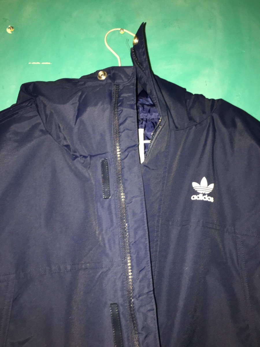NEW adidas Originals PADDED PARKA - NAVY ED5836 Men's Jacket Size