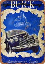 Metal Sign - 1940 Buick - Vintage Look Reproduction 2